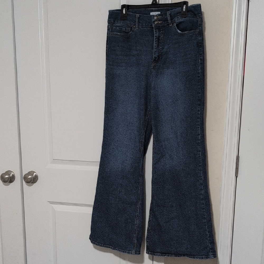 Sofia by Sofia Vergara Dark Blue Flare Jeans